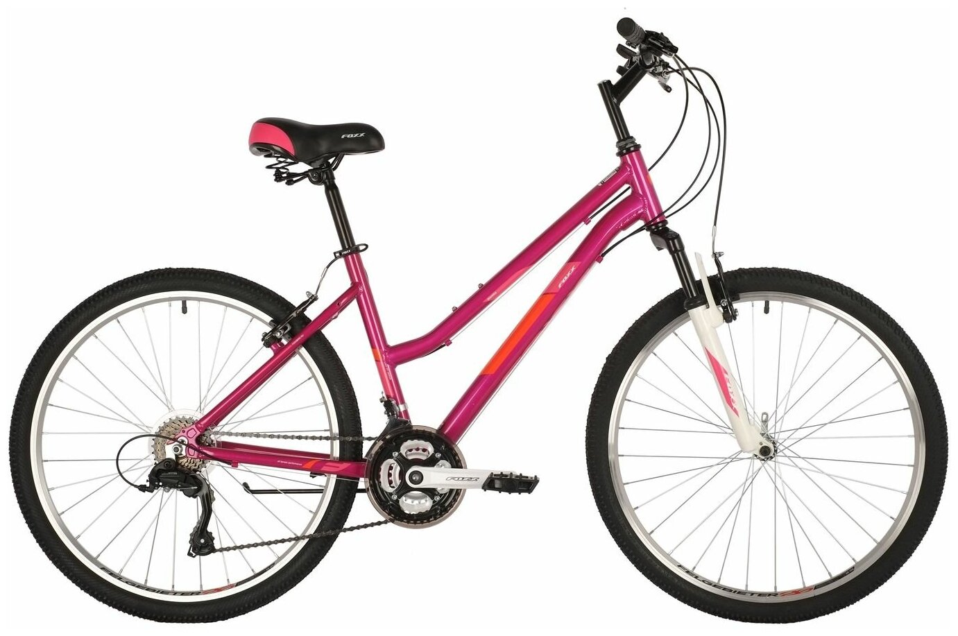 Женский велосипед Foxx 26" Bianka розовый, размер 15" 26AHV.BIANK.15PK1