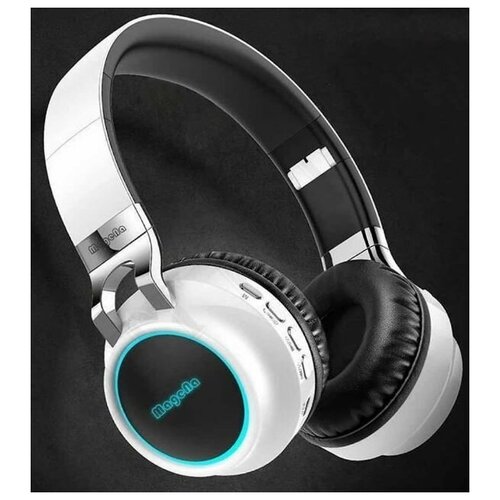Наушники bluetooth Magena B20 Led белые 173000₽