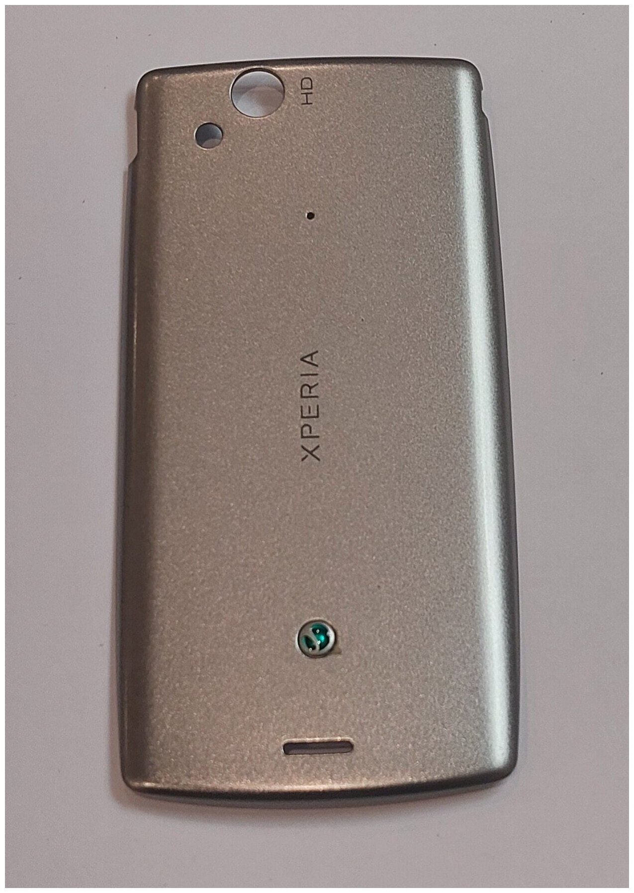 Задняя крышка для телефона Sony Ericsson X12 - серебристая