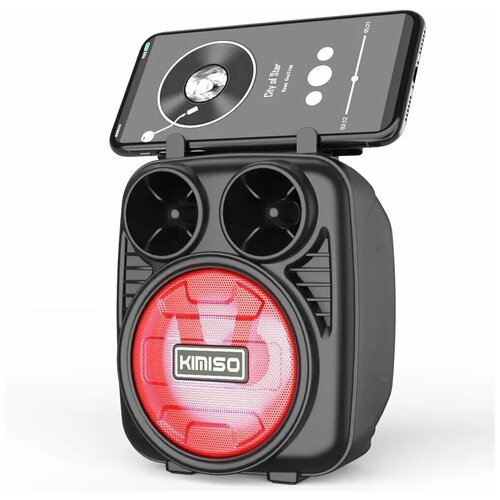 Портативная колонка kimiso KM-1182 черная 99000₽
