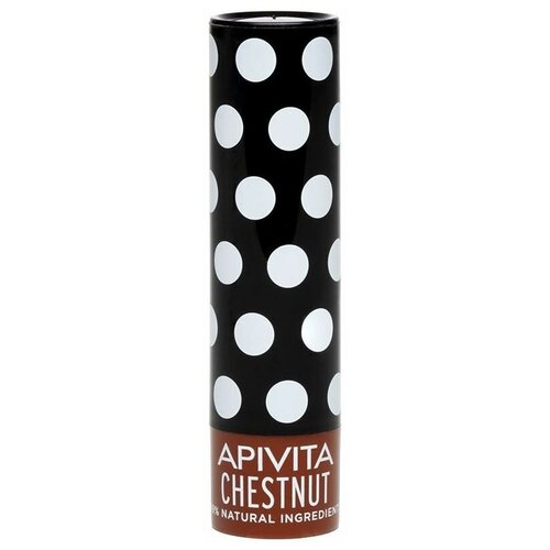 Бальзам Apivita Chestnut, 4.4 г apivita бальзам для губ chestnut