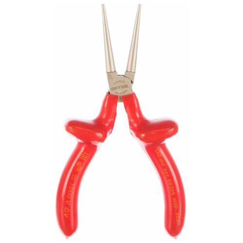 Диэлектрические круглогубцы SHTOK 1000В 160 мм 08205