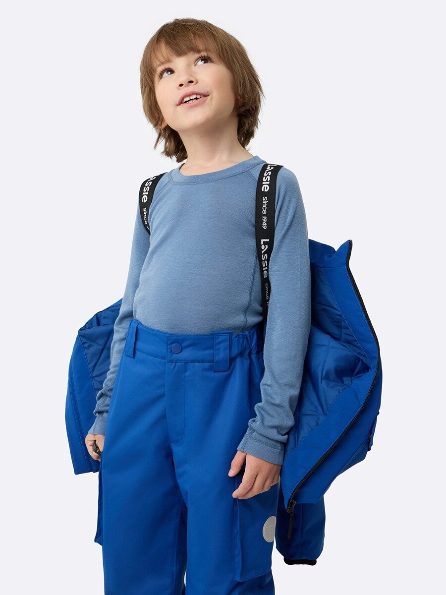 Куртка Lassie Sirpa, размер 110, cиний — фото 1