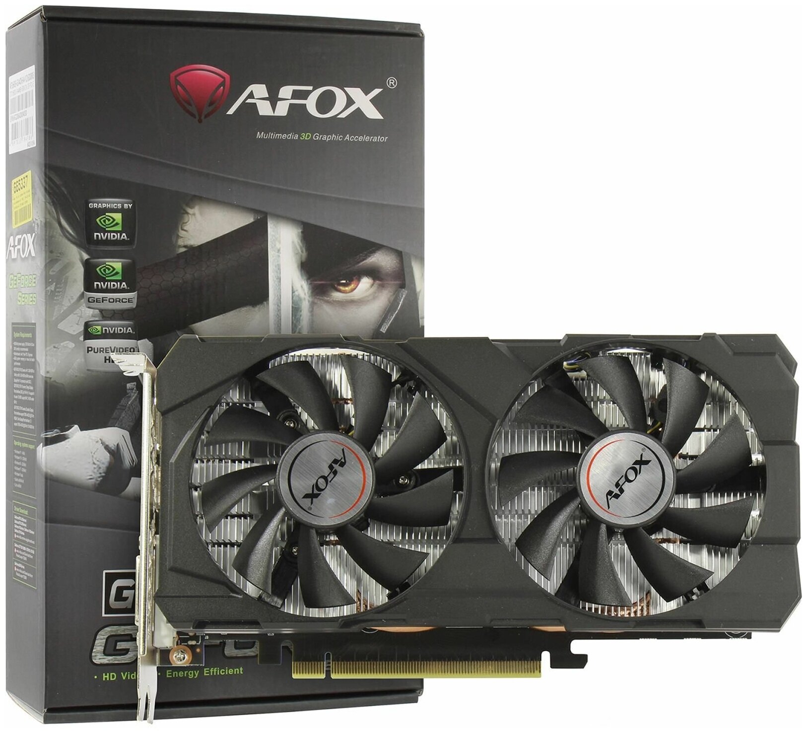 Видеокарта AFOX GeForce GTX 1660 Super (AF1660S-6144D6H4-V2)