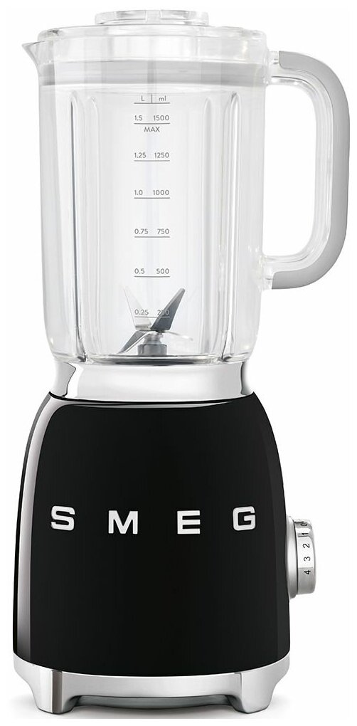 Блендер SMEG BLF01BLEU, черный