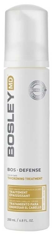 Bosley Уход для предотвращения истончения и выпадения волос Bos Defense Color Safe Thickening Treatment 200мл