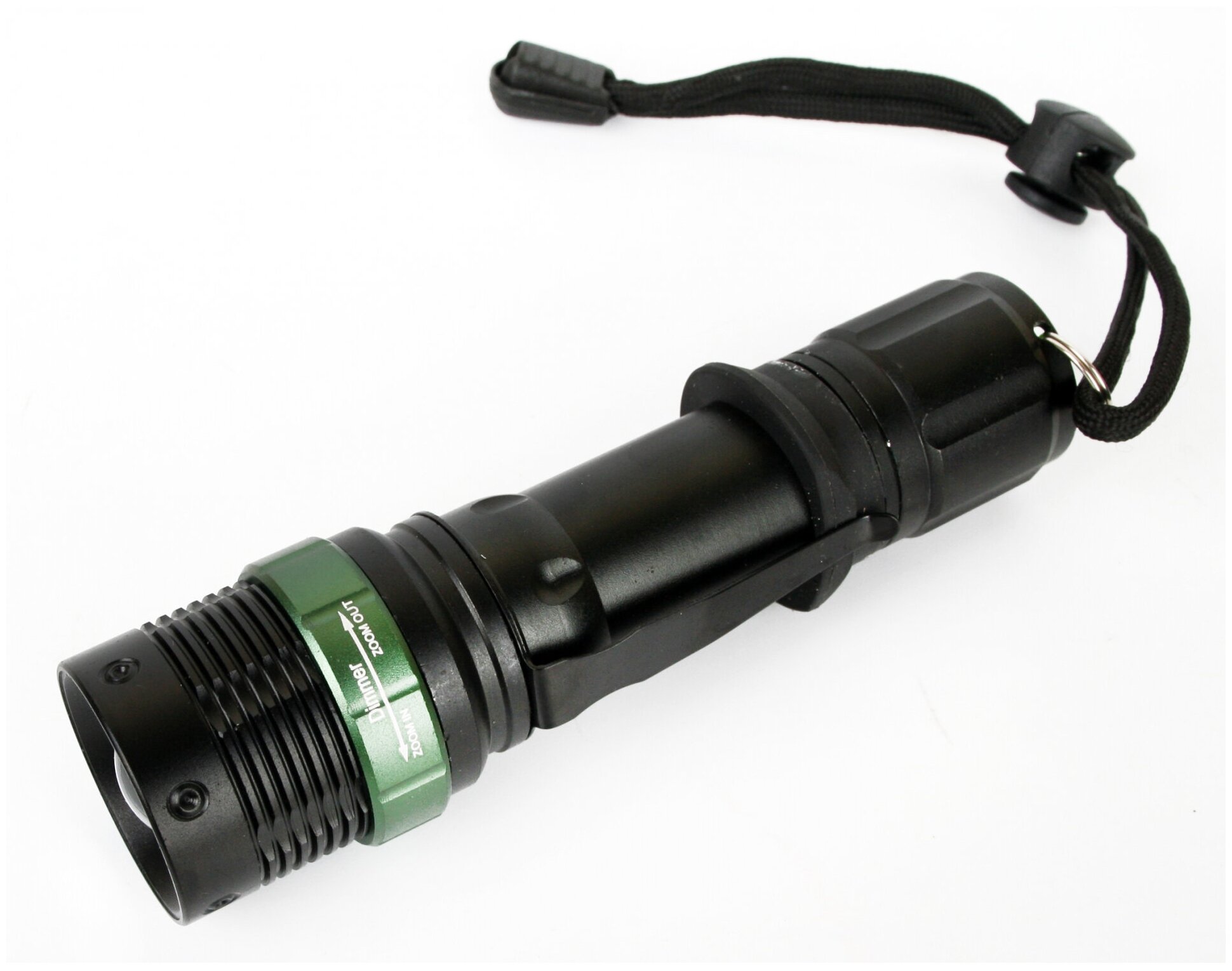 Ultraflash E142 (фонарь аккум. 220В, черн, CREE 3 ватт, фокус, 3 реж, 18650, пластик. бокс), цена за 1 шт.