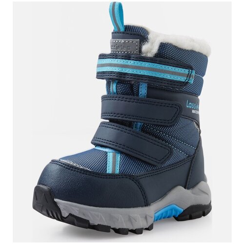 фото Ботинки зимние lassietec 7400003a-6968 (синий) - размер 33