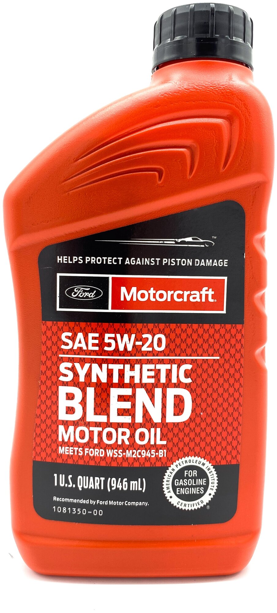 Моторное масло Motorcraft Synthetic Blend 5W-20 (946 мл) XO5W20Q1SP