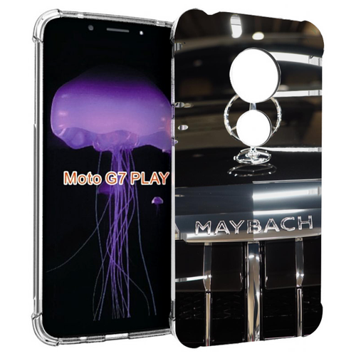 Чехол MyPads майбах-maybach-2 для Motorola Moto G7 Play задняя-панель-накладка-бампер