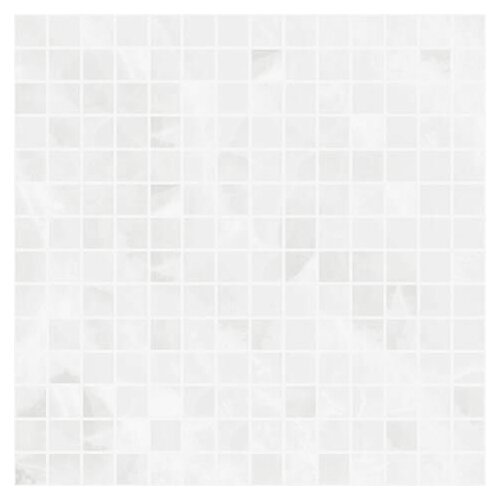 Мозаика Plazma белый 30x30, 1 шт (0.09 м2)