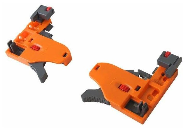 Комплект направляющих Push-to-Open скрытого монтажа Firmax 3D Control L=400мм, полного выдвижения, для ЛДСП 16мм, 3д регулировка — фото 1