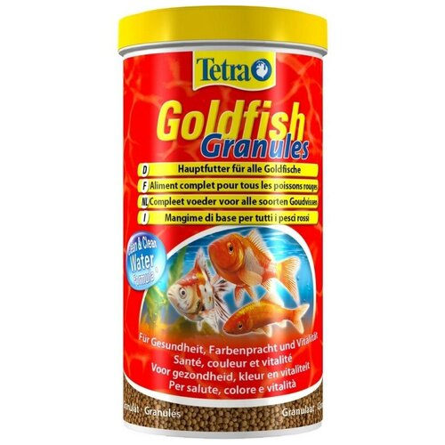 Tetra Goldfish Granules (гранулы) 1л Специальный корм для золотых рыбок (Германия) (2 шт) tetra корм для золотых рыбок goldfish granules 100 мл