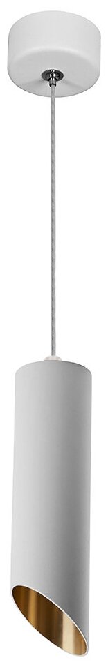 фото Светильник потолочный Feron ML1838 на подвесе MR16 35W 230V, белый, золото 55*300