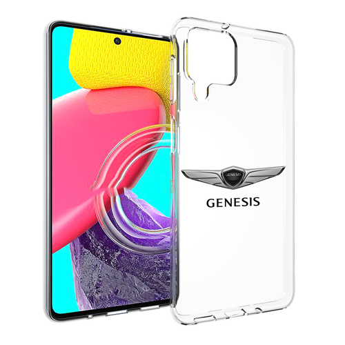 Чехол MyPads genesis-3 мужской для Samsung Galaxy M53 (SM-M536) задняя-панель-накладка-бампер