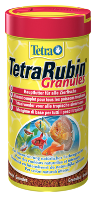 TetraRubin Granules корм в гранулах для улучшения окраса всех видов рыб 250 мл - фотография № 19