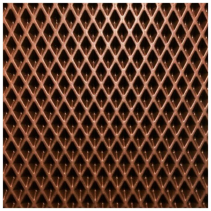 Коврик eva универсальный Eco-cover, Ромб 50 х 67 см, коричневый - фотография № 2