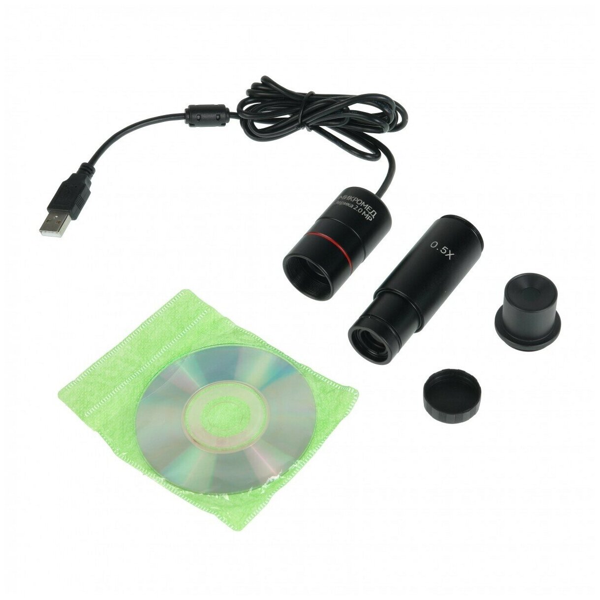 Видеоокуляр Микромед "Эврика"2.0 MP, USB, цветной сенсор, ПО — фото 1