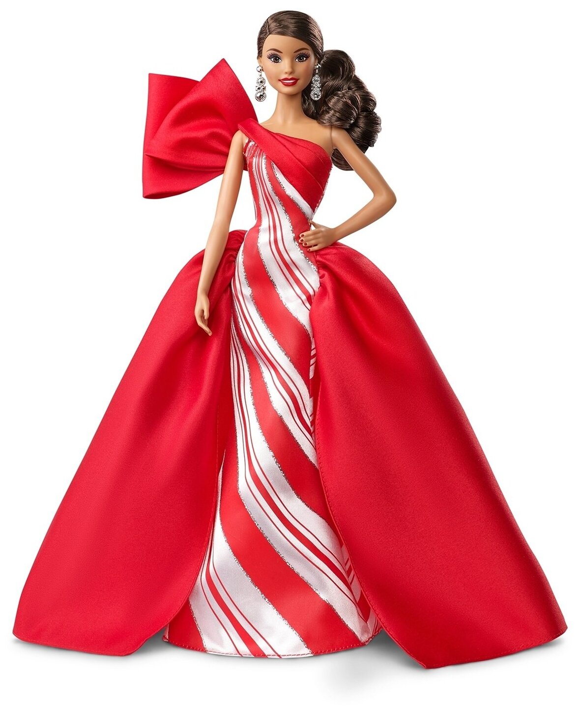 Кукла Barbie Holiday 2019 (Барби Праздничная 2019 брюнетка)