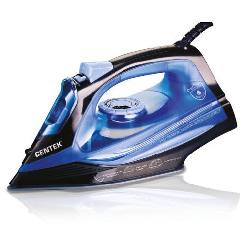 Утюг Centek-2351 Blue керамическая подошва 2200 Вт 155000₽