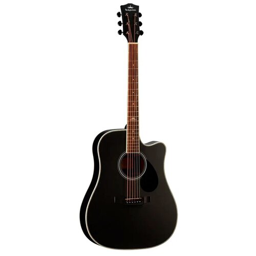 KEPMA D1C Black Matt - Акустическая гитара акустическая гитара kepma d1c sunburst