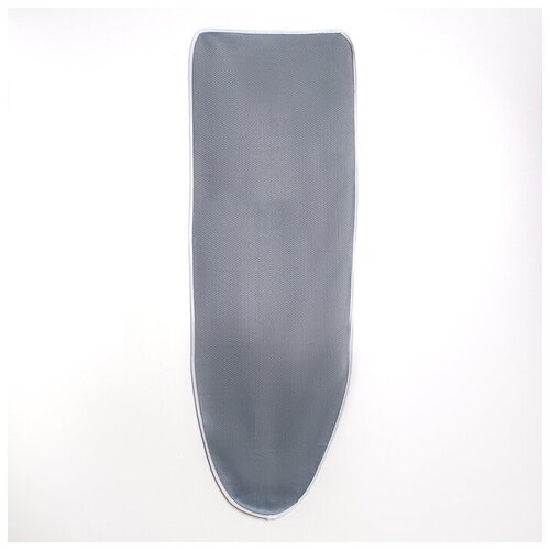 Чехол для гладильной доски 156×52 см термостойкий цвет серый
