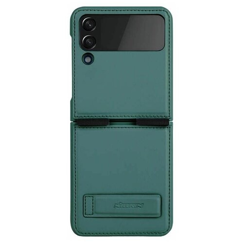 Чехол Nillkin Qin Vegan leather для Samsung Galaxy Z Flip 4 зеленый