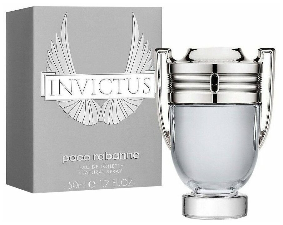 Paco Rabanne туалетная вода Invictus, 50 мл