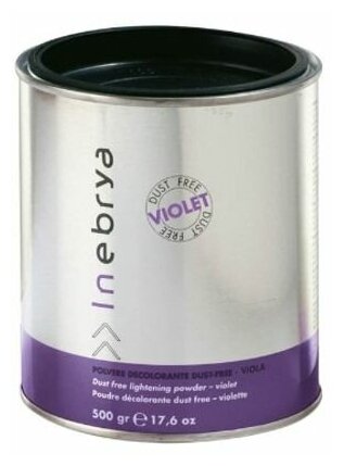 Обесцвечивающий фиолетовый порошок для волос Inebrya Utilities Dust Free