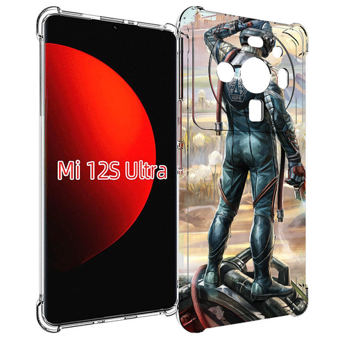 Чехол MyPads the-outer-worlds для Xiaomi 12S Ultra задняя-панель-накладка-бампер