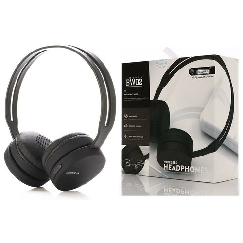 EZRA BW02 Черные наушники - гарнитура bluetooth 158900₽