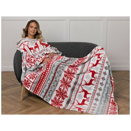 Плед с рукавами Welou 