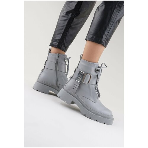 фото Ботинки mario berlucci, серый, 36