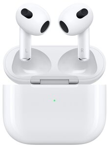 Беспроводные наушники Apple AirPods 3 Lightning Charging Case, белый