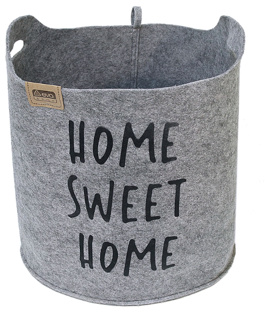 фото Корзина фетровая Sweet Home 40х32х40 см
