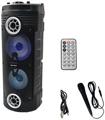 Портативная акустика BT SPEAKER ZQS-6208, 30 Вт, черный