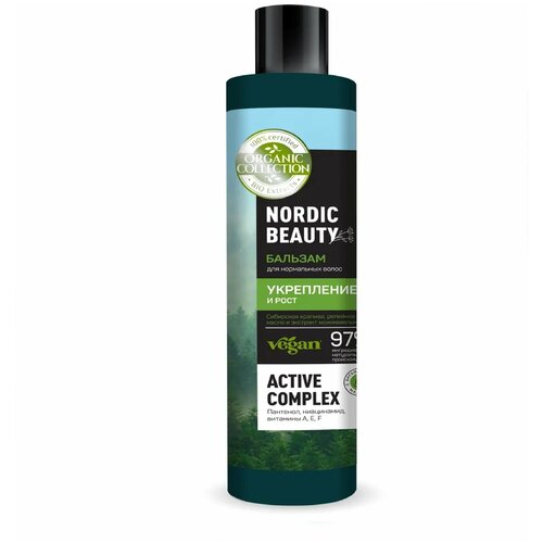 Бальзам для нормальных волос ORGANIC COLLECTION укрепление и рост 400 мл 568₽