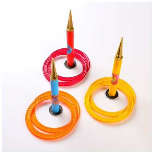 Кольцеброс уличный 3 стойки 6 колец 614₽