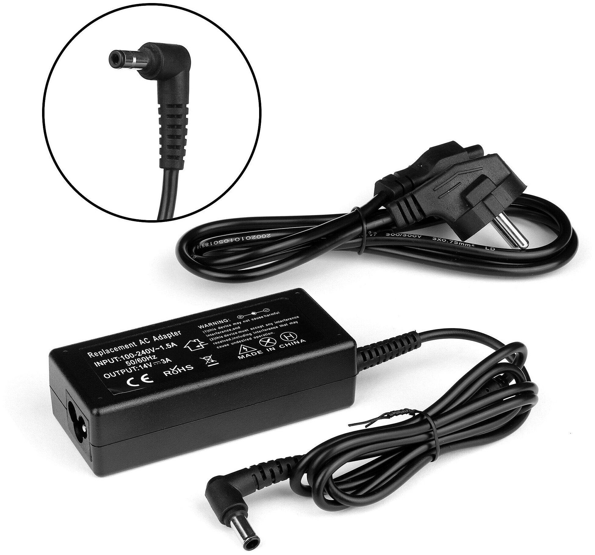 Блок питания для монитора 14V 3A 65x44 42W D-4214N 74900₽