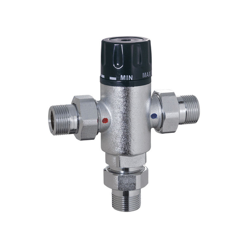 Термостатический смесительный клапан 3/4 ( 38-60°С) ViEiR VR174 трехходовой смесительный клапан 3 4″ vieir vr190