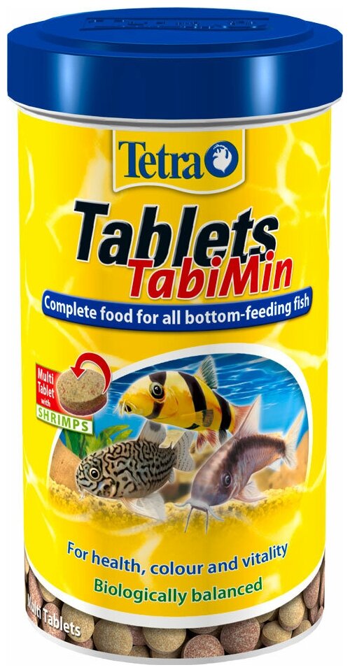 Корм для аквариумных рыб Tetra Tablets TabiMin 275 табл. - фотография № 4