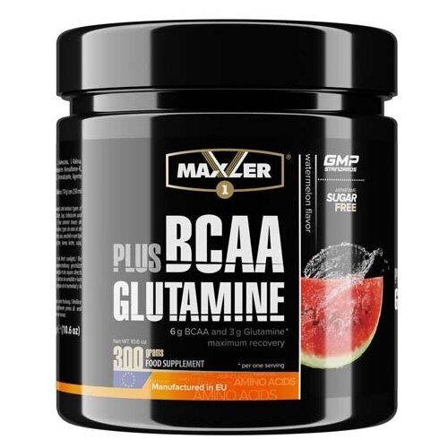 Лимонный чай Maxler BCAA + Glutamine 300 гр (Maxler) аминокислота maxler bcaa glutamine грейпфрут 300 гр