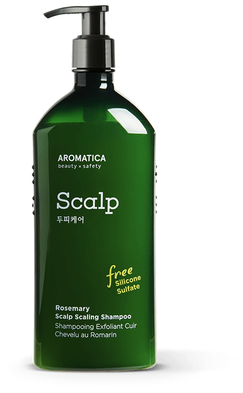 Aromatica Rosemary scalp scaling shampoo, 400мл Шампунь бессульфатный укрепляющий с розмарином