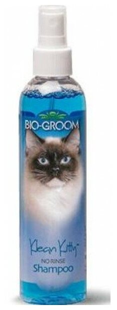 Bio-Groom Klean Kitty Waterless шампунь для кошек без смывания 237 мл - фотография № 2