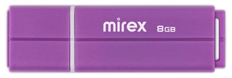 Флеш-память Mirex USB LINE VIOLET 8Gb (13600-FMULVT08 )