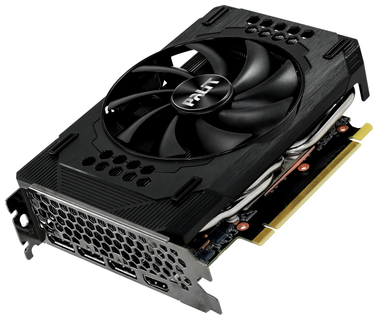 Видеокарта Palit nVidia GeForce RTX 2060 StormX PCI-E 6144Mb GDDR6 192 Bit Retail NE62060018J9-161F - фото №2