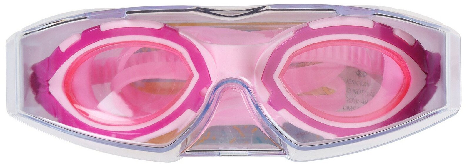 Очки ONLYTOP, для плавания, для взрослых, UV защита, цвет розовый - фотография № 3