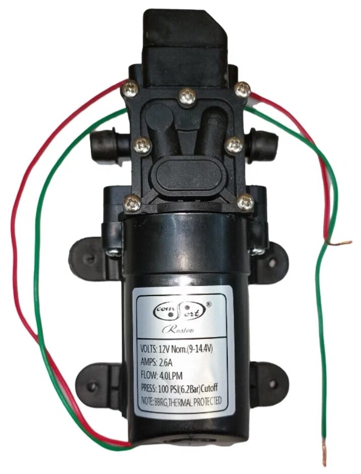 Насос диафрагменный к электрическому опрыскивателю COMFORT 12в 3,6 л/мин - фотография № 1