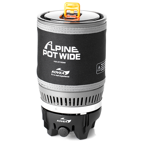 Горелка газовая Kovea Alpine Pot Wide KB-0703W 1 л. подвес kovea для аlpine pot kb 0703w kb 0703w hw