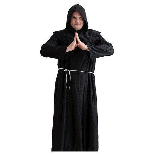 Бока С Взрослый карнавальный костюм Монах, 52-56 размер 1576 бока с взрослый карнавальный костюм пьеро 50 52 размер 1607